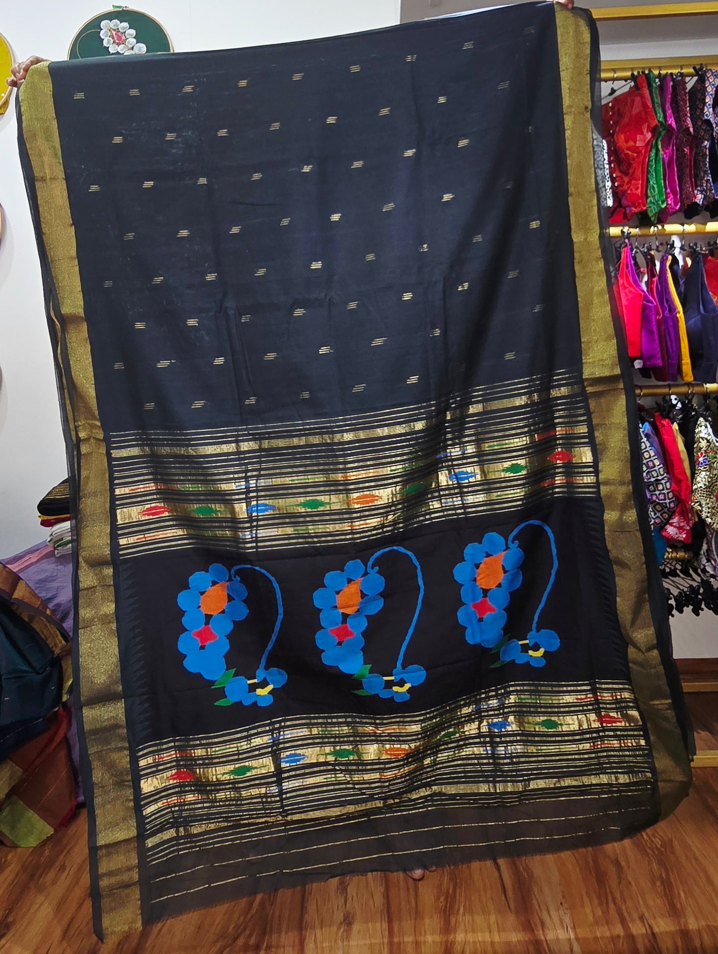 Paithani Handloom Cotton saree