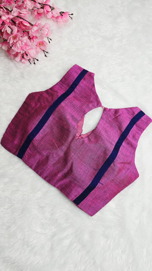 Acrylic Baby Pink Blouse