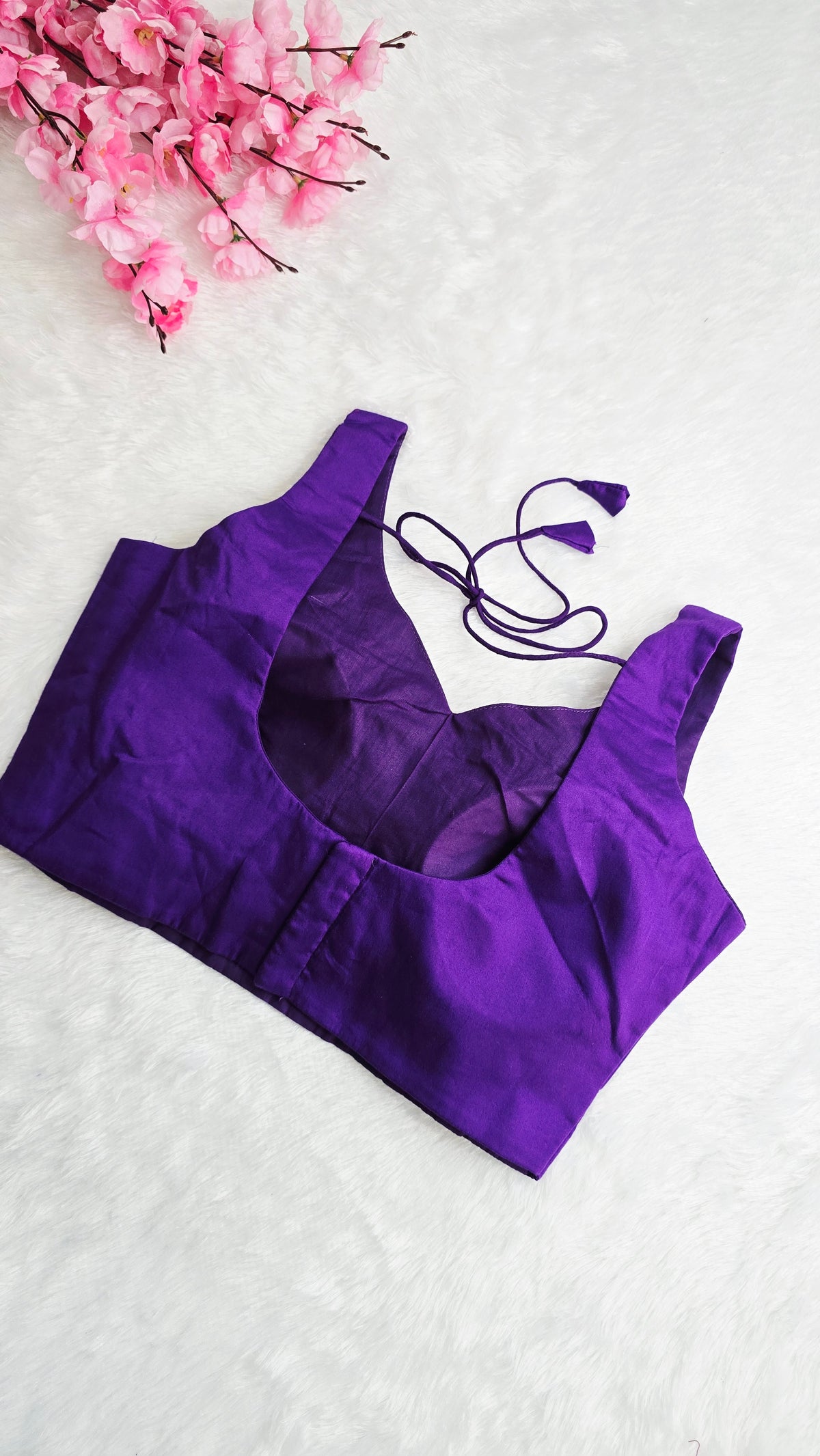 Violet U Neck Blouse