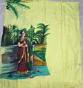 Exclusive Upada Silk Handpainted Saree