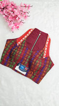 Halter Neck Khan Blouse Multicolour