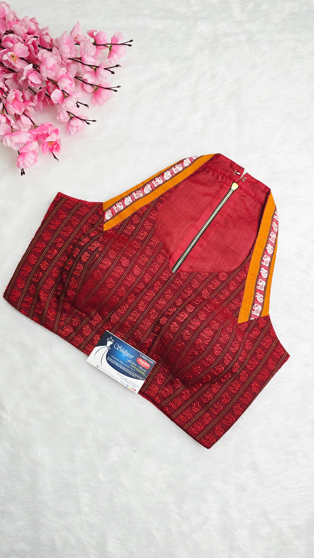 Khan HalterNeck Multicolour Blouse