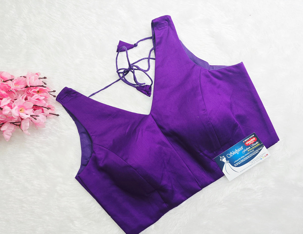 Violet V Neck Blouse