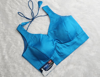 Sky Blue Leaf Neck