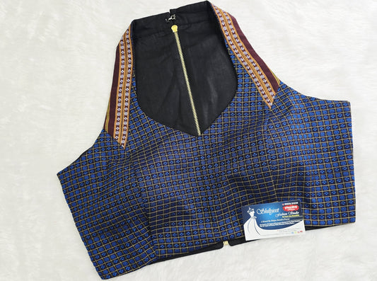 Halterneck Blue Small Butti