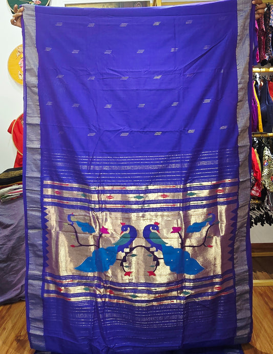 Paithani Handloom Cotton saree