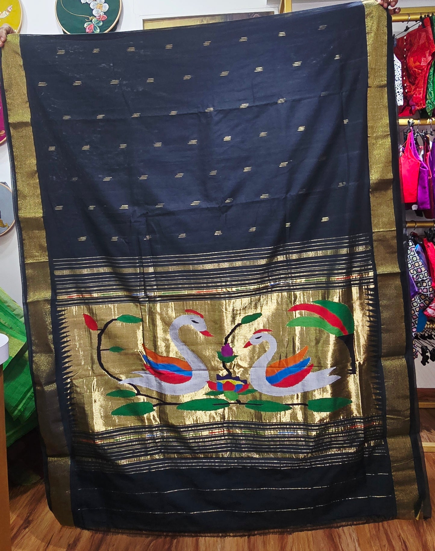 Paithani Handloom Cotton saree