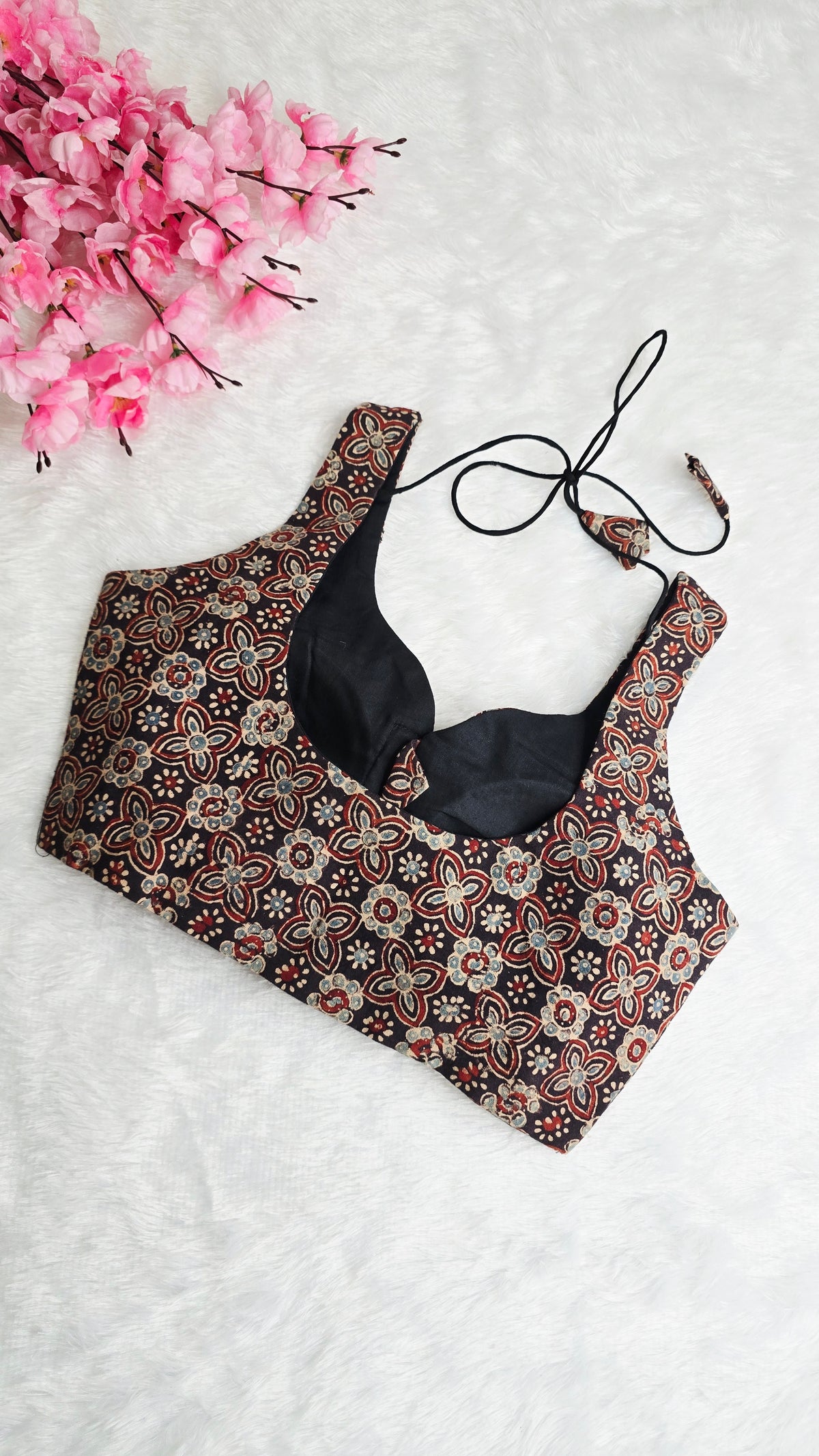 Ajrakh Cotton Blouse