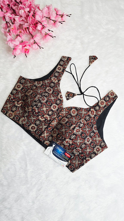 Ajrakh Cotton Blouse