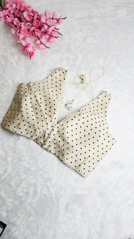 Ajrakh Cream dotted