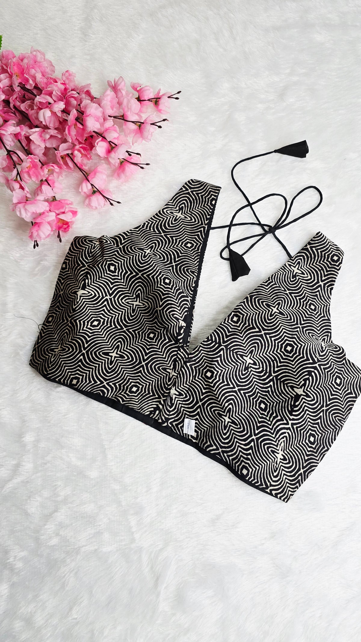 Ajrakh Illusion Blouse