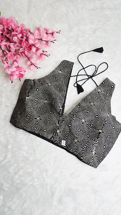 Ajrakh Illusion Blouse