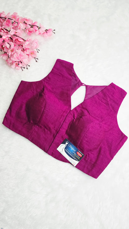 Acrylic Pink Blouse