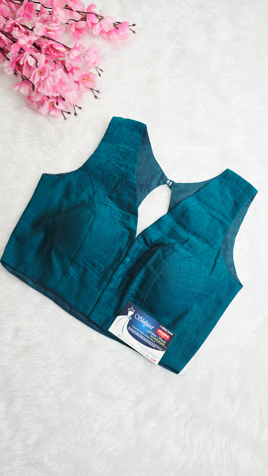 Acrylic Rama Green Blouse